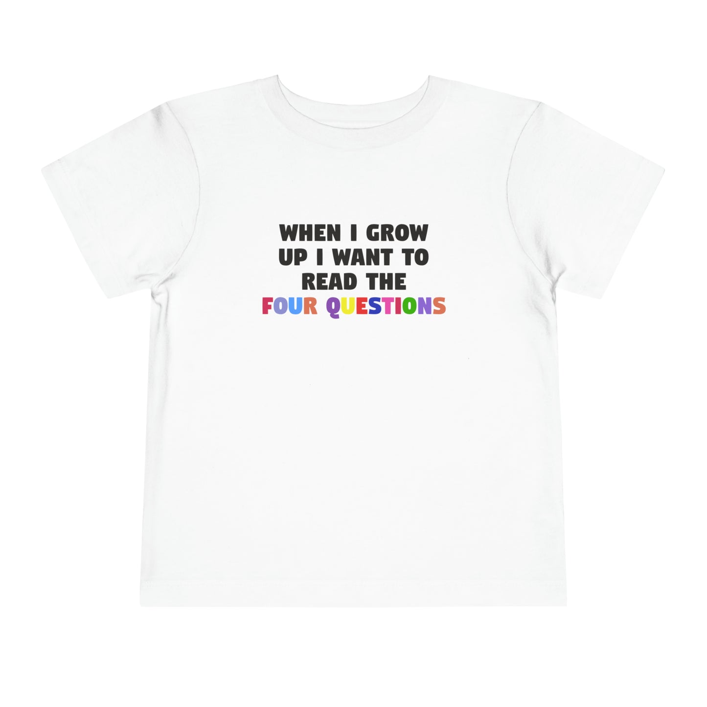 The Four Questions Toddler T-shirt