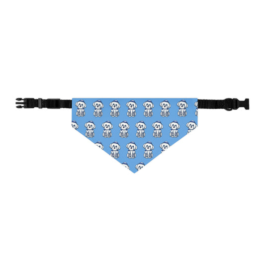Bark Mitzvah Blue Bandana