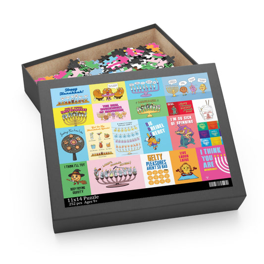 Hanukkah Puzzle (120, 252, 500-Piece)