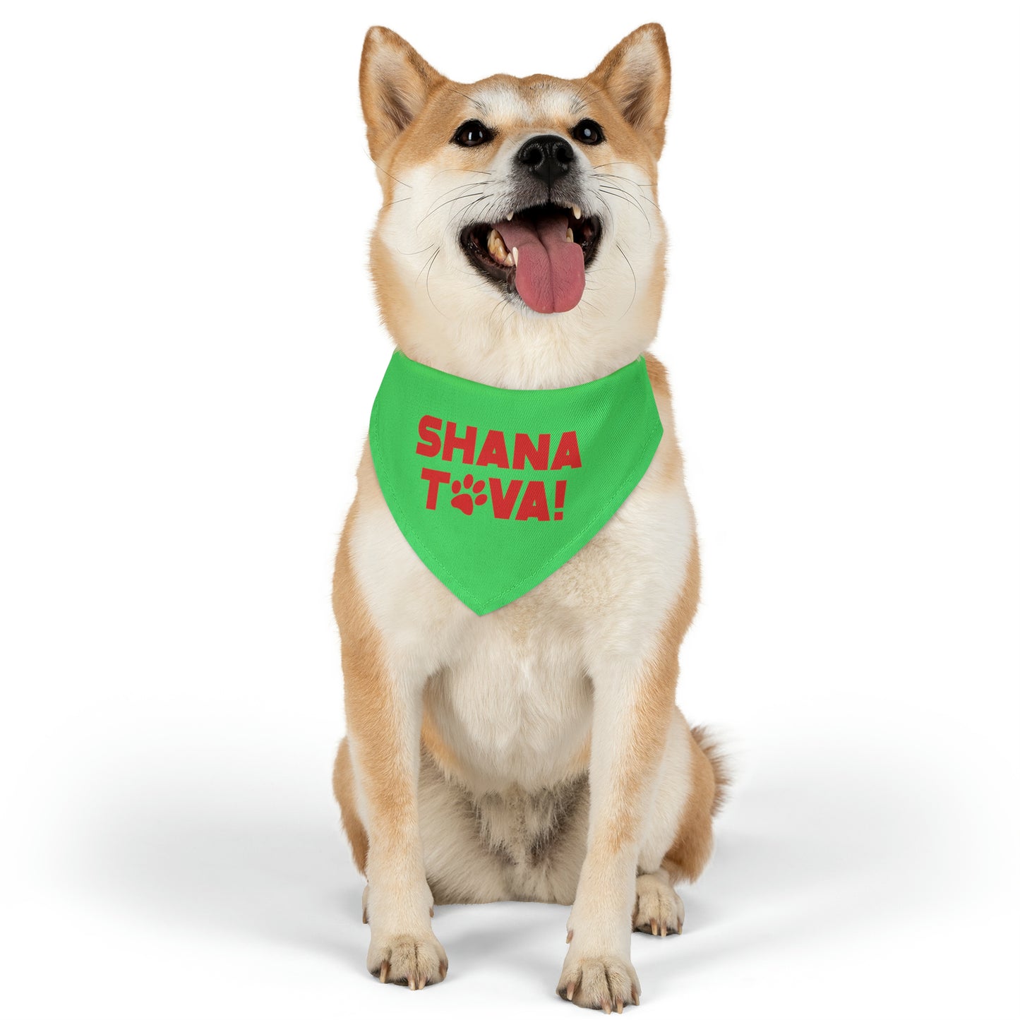 Shana Tova Dog Bandana