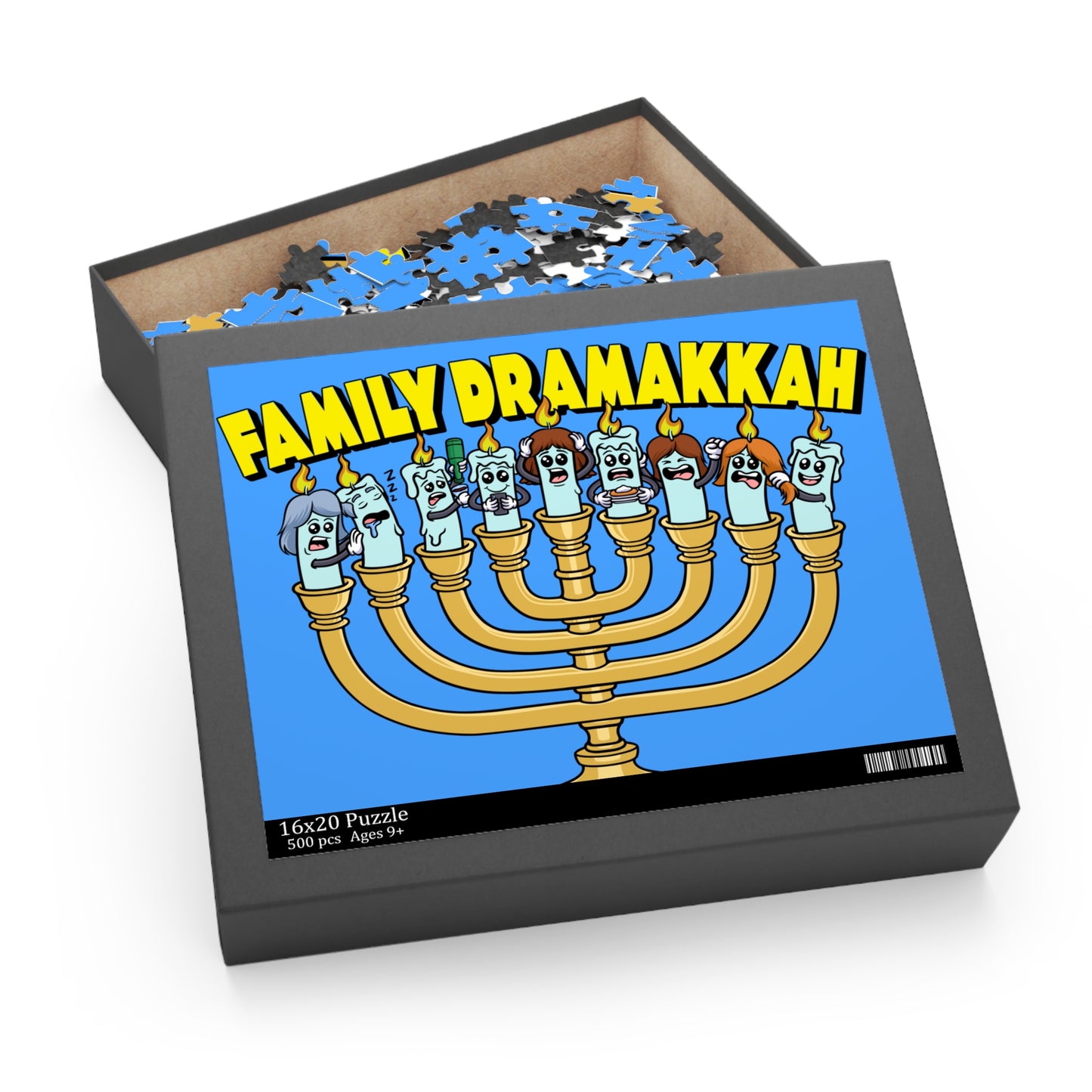 Family Dramakkah Puzzle - Blue
