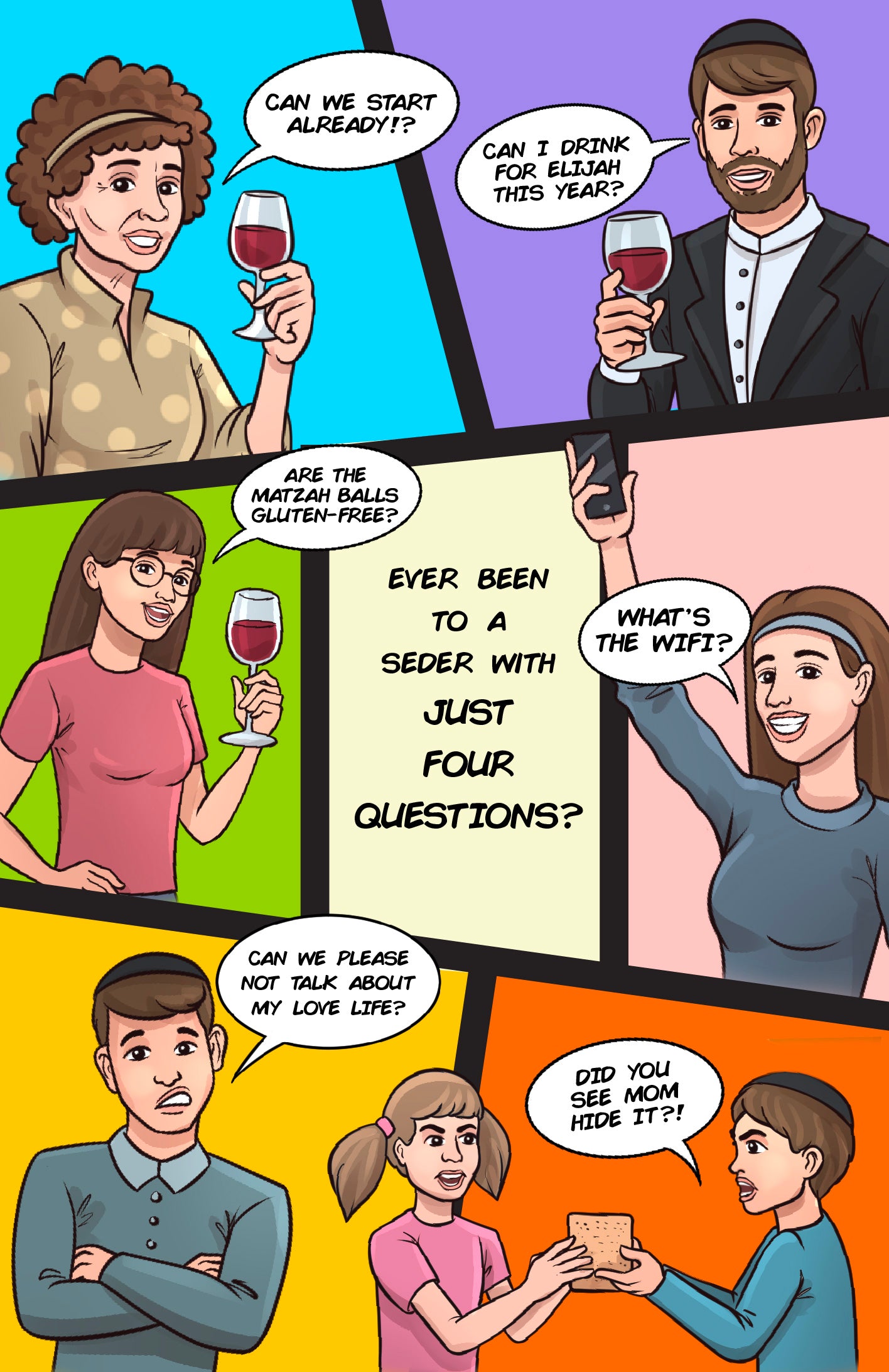 Four Questions Comic