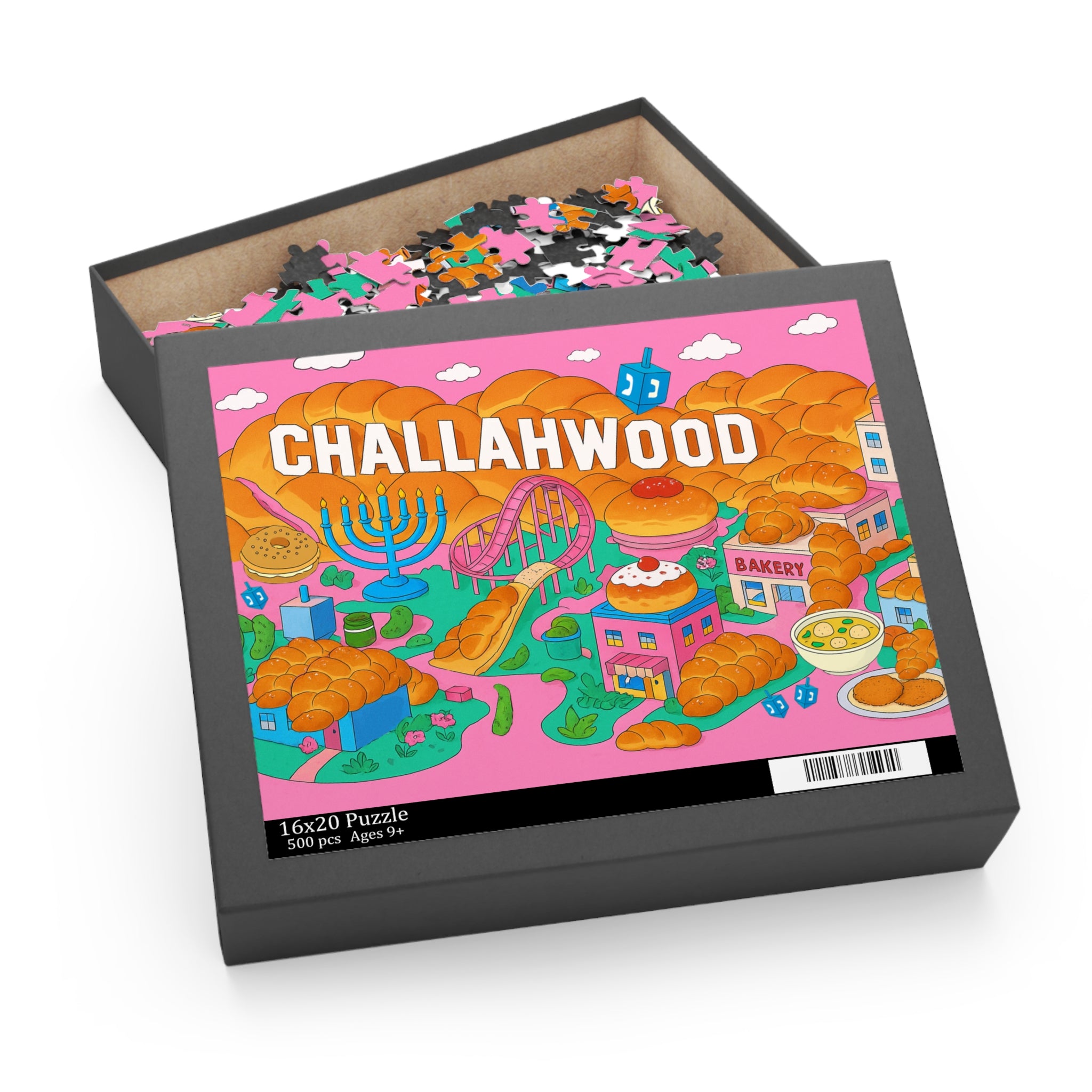 Fun Hanukkah Gift - Challahwood Puzzle | Menschions