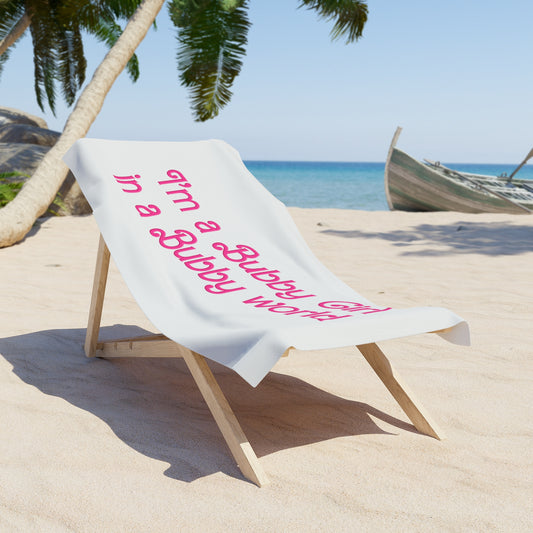 Bubby Girl Beach Towel