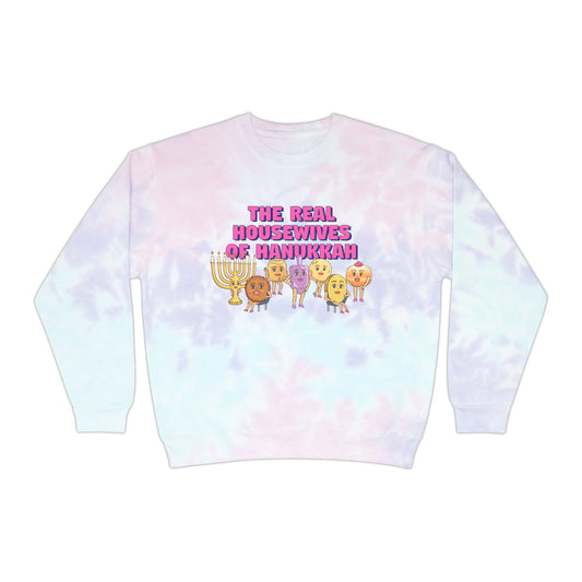 Housewives of Hanukkah Tie-Dye Sweatshirt