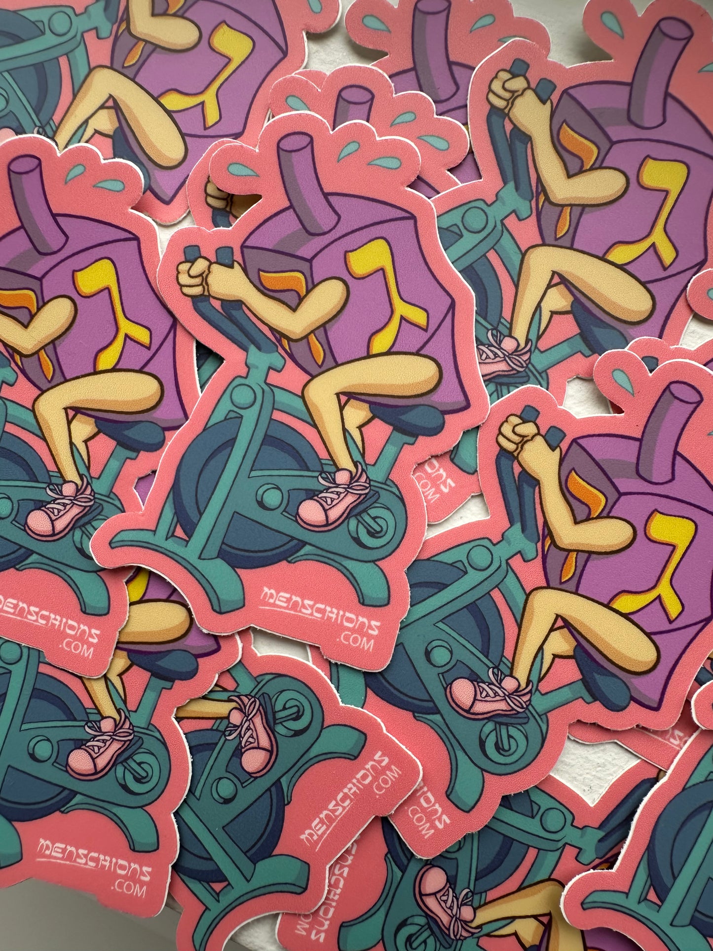 Spinning Hanukkah Sticker