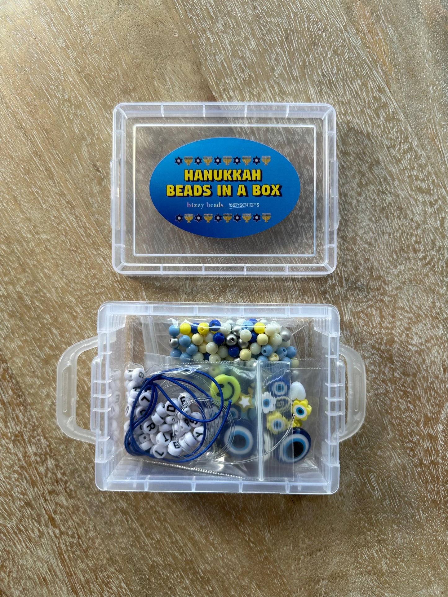 Hanukkah Beads In A Box - Collab with Bizzy Beads