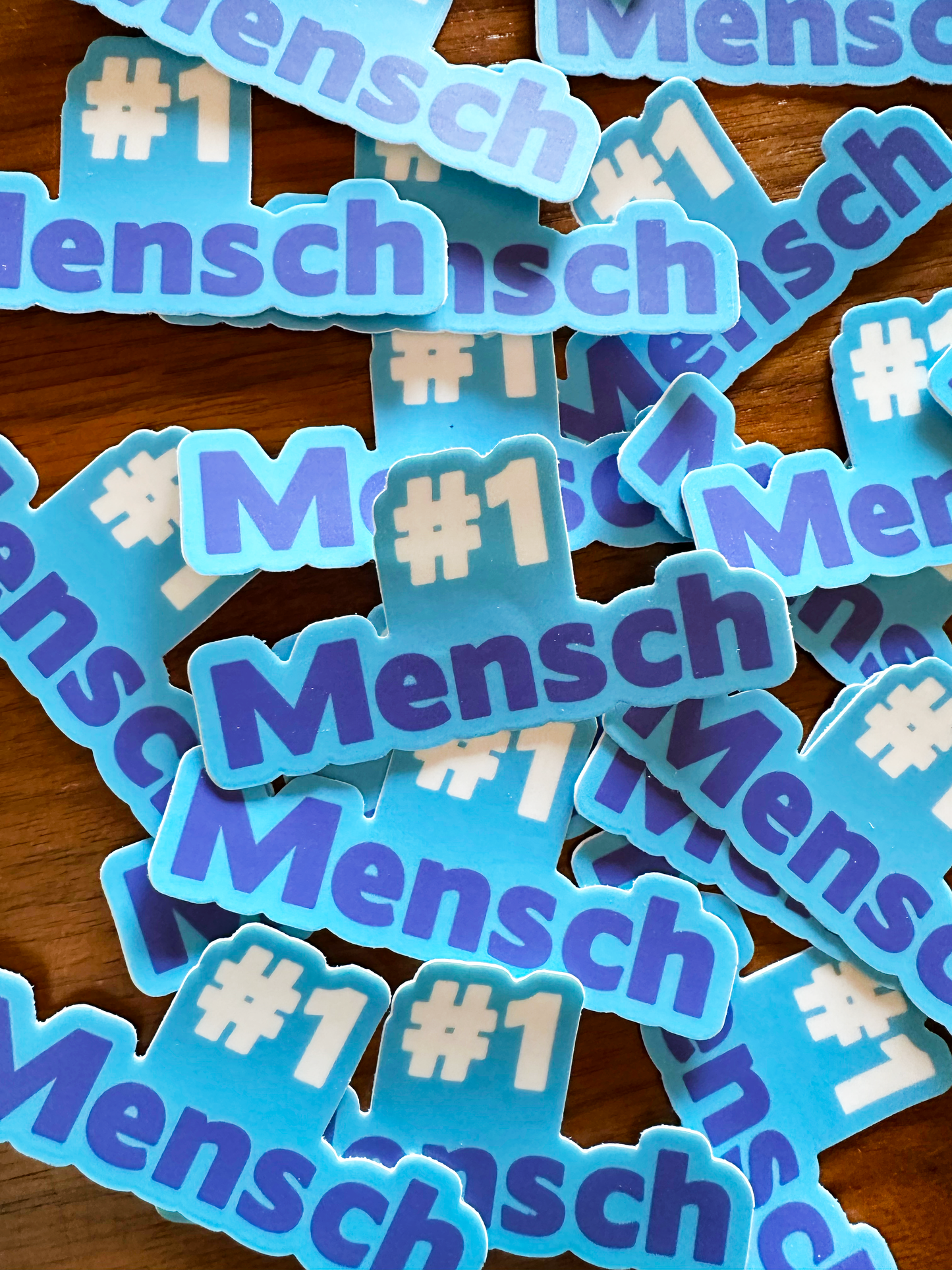 #1 Mensch Sticker