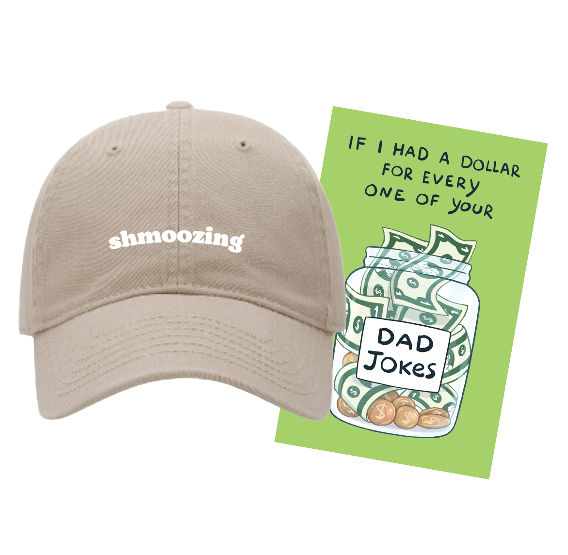Yiddish Dad Hats & Card Collab