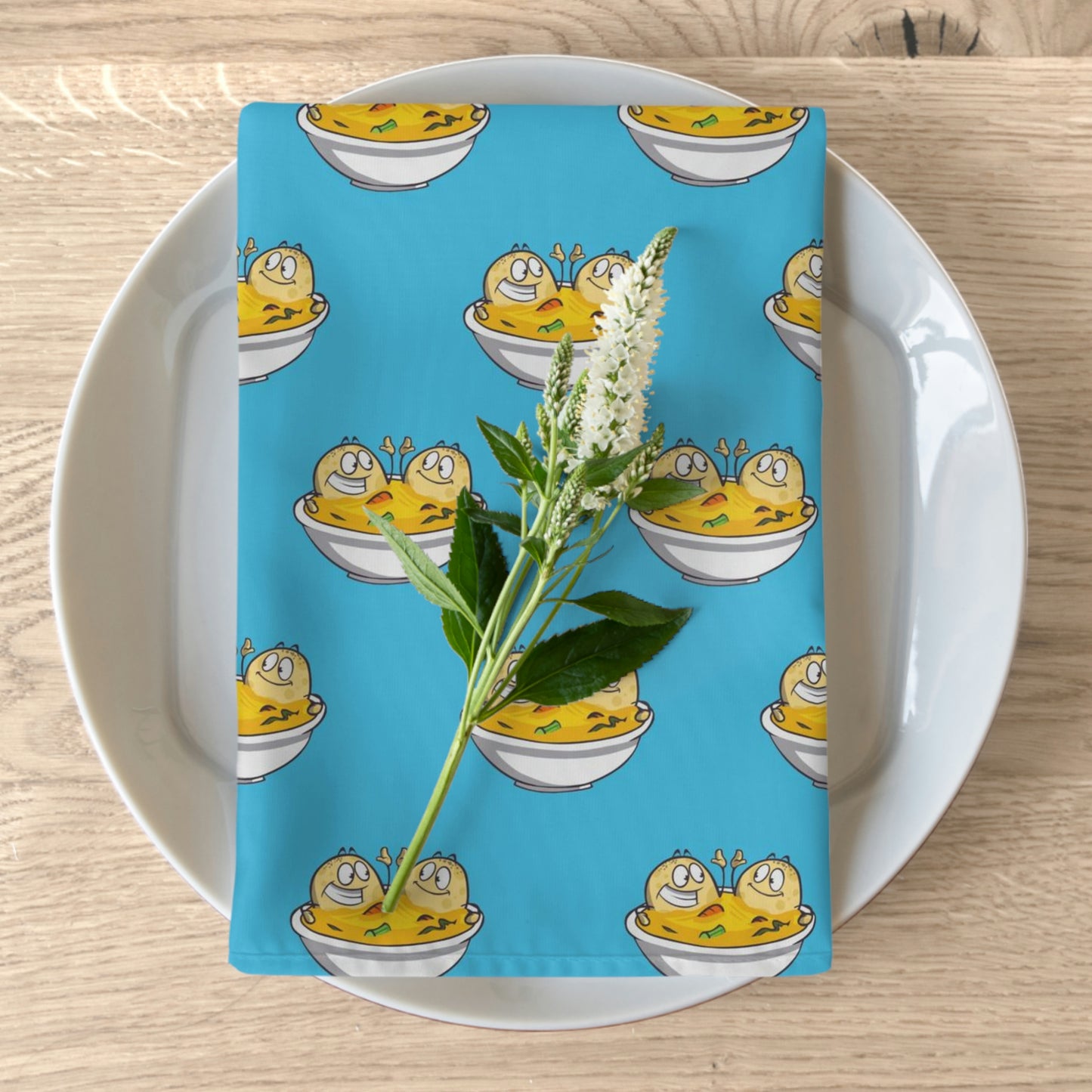 Matzah Ball Napkins - 4 Piece Set