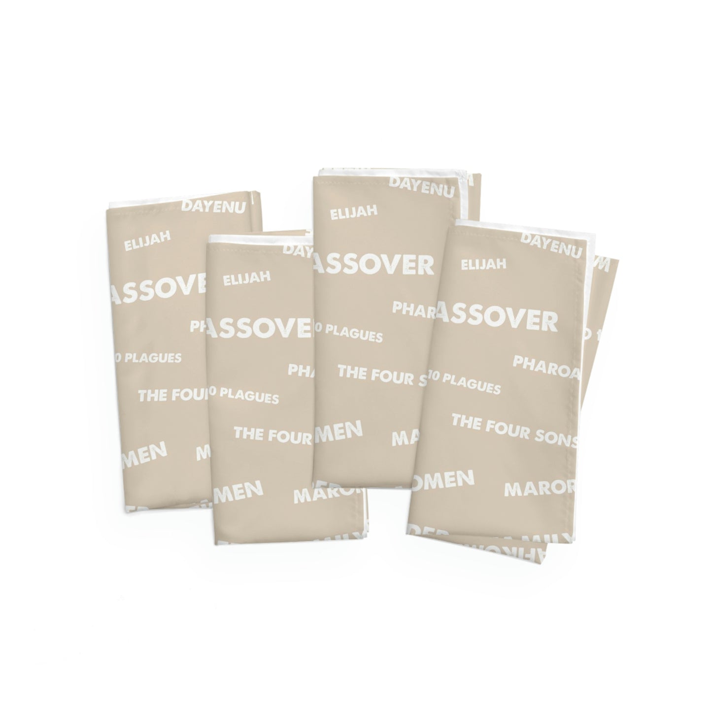 Seder Napkins - 4 Piece Set