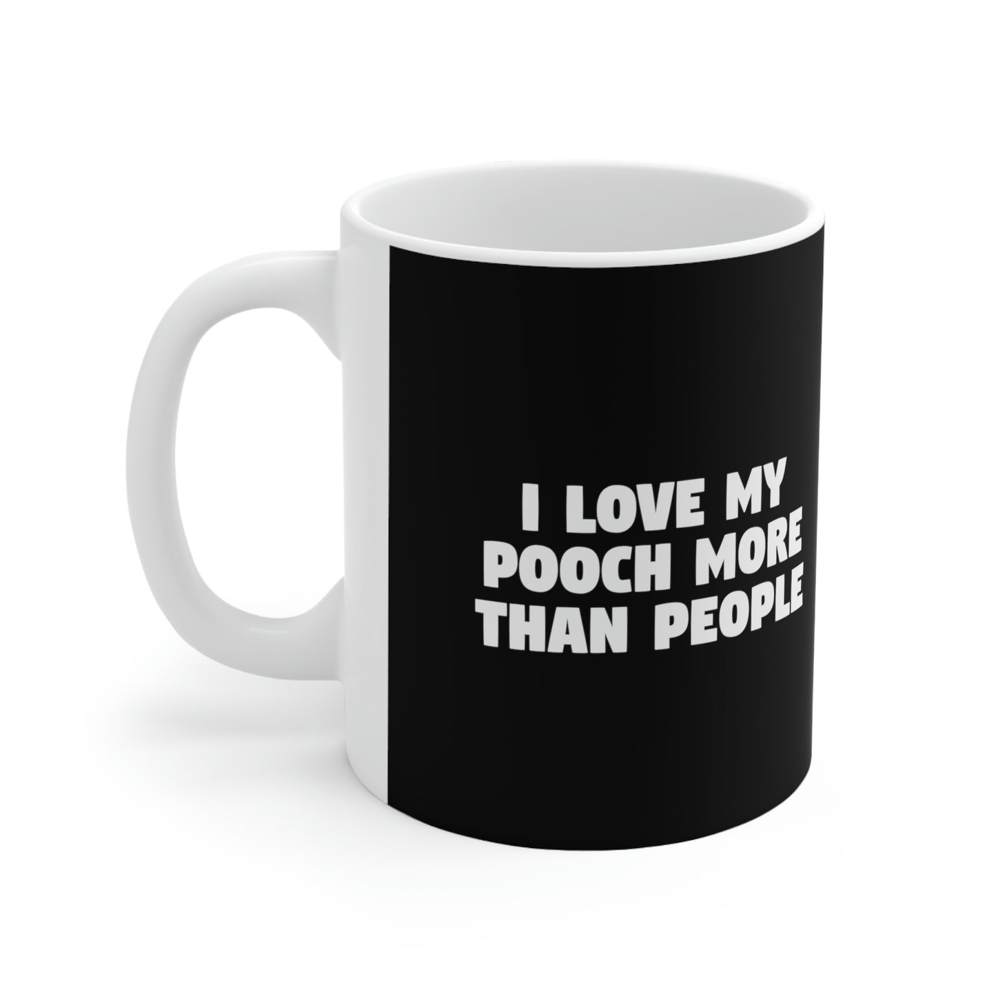 Pooch Over People Mug