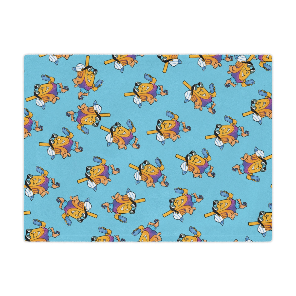 Hanukkah Dreidel Blanket