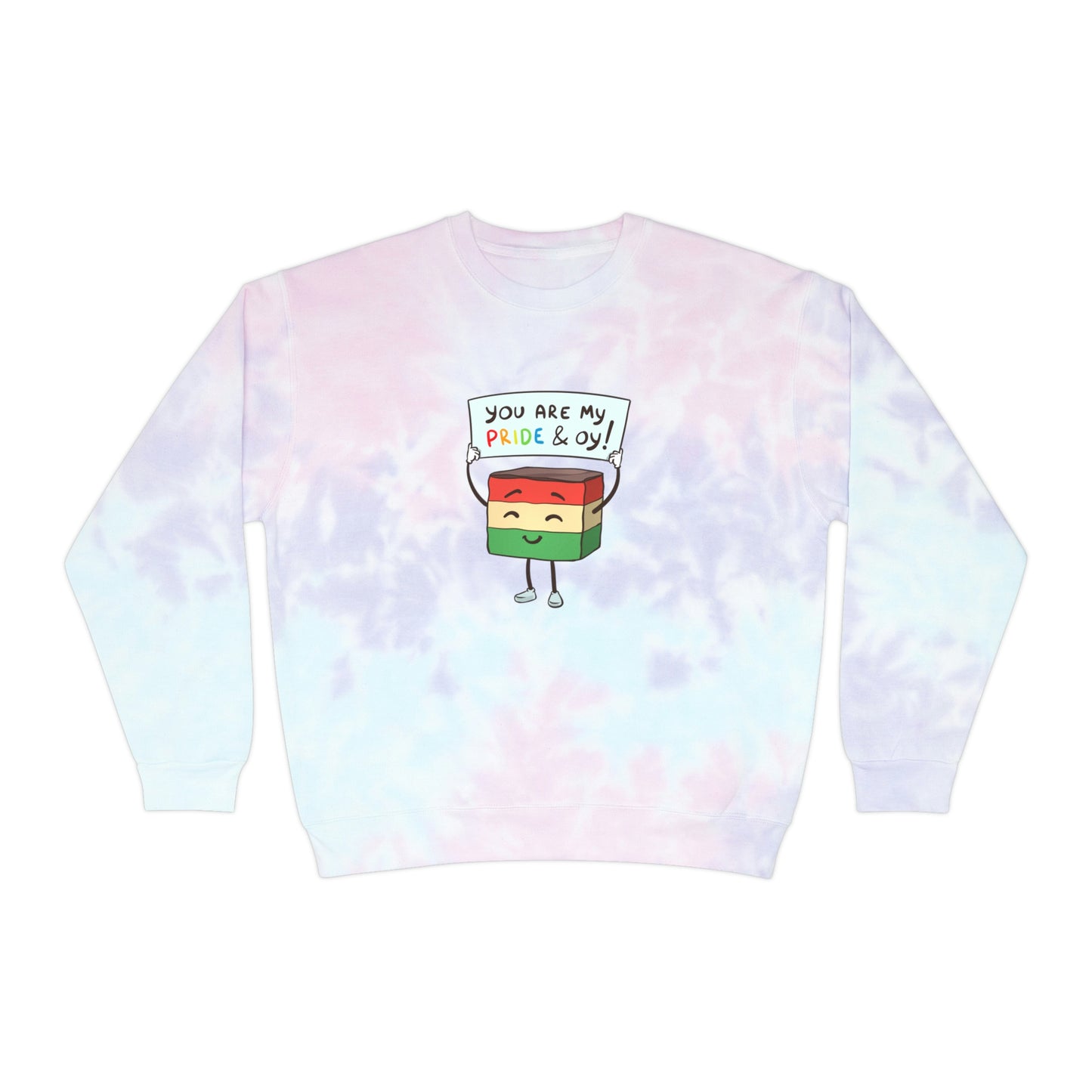 Pride & Oy Tie-Dye Sweatshirt