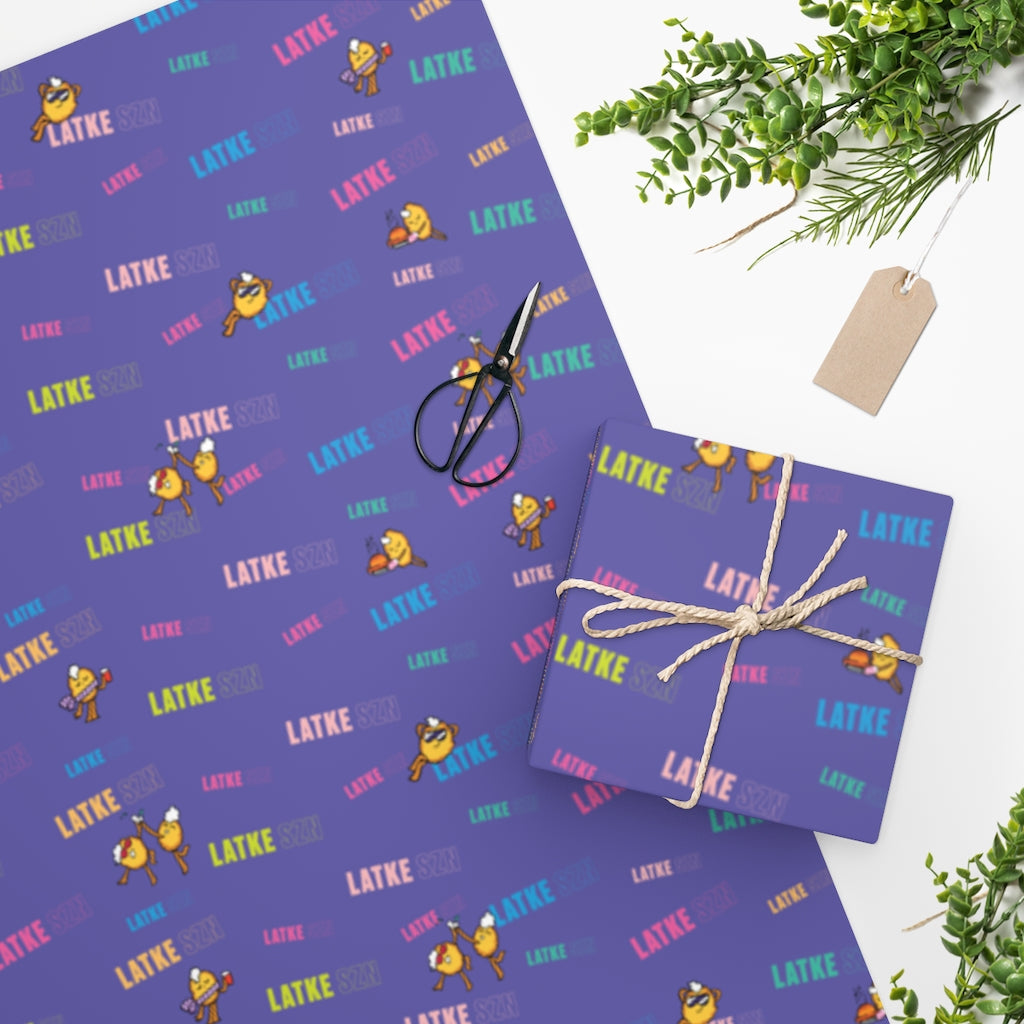 Hanukkah Wrapping Paper