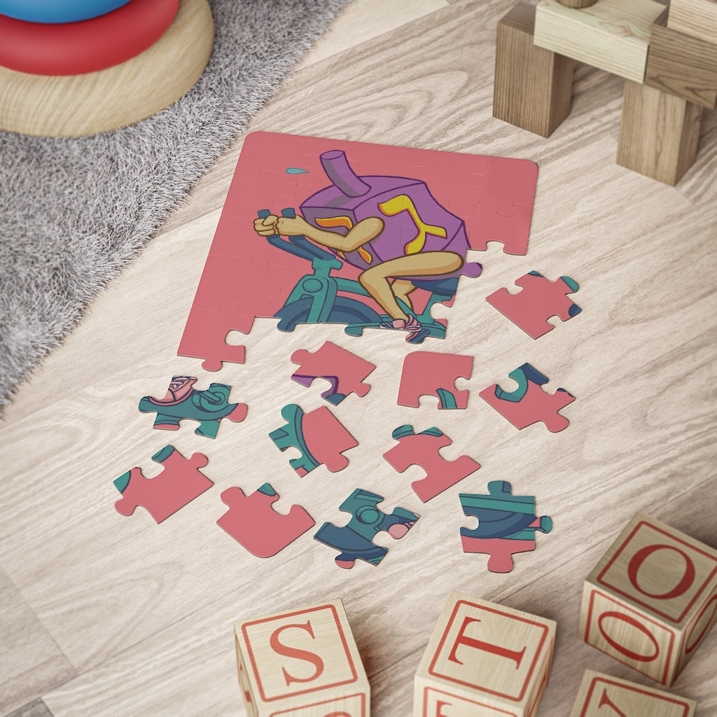Dreidel Spinning 30-Piece Puzzle