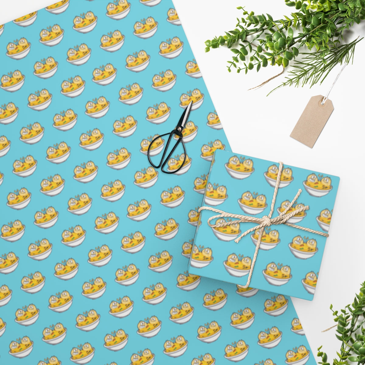 Matzah Ball Hanukkah Wrapping Paper