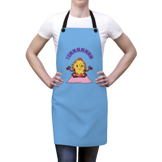 Funny Hanukkah Apron - Latke on a Yoga Mat | Menschions