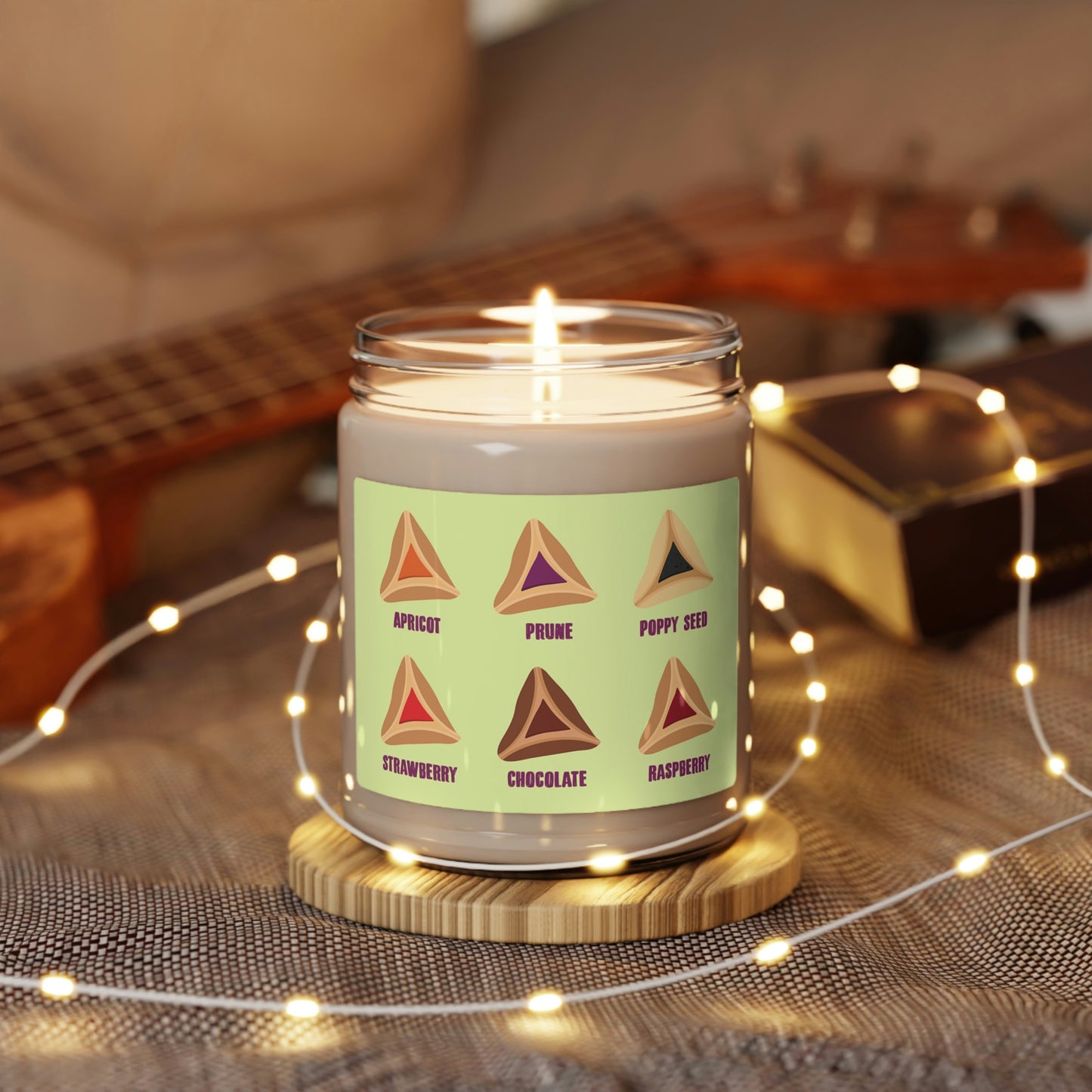 Hamantaschen Soy Candle, 9oz
