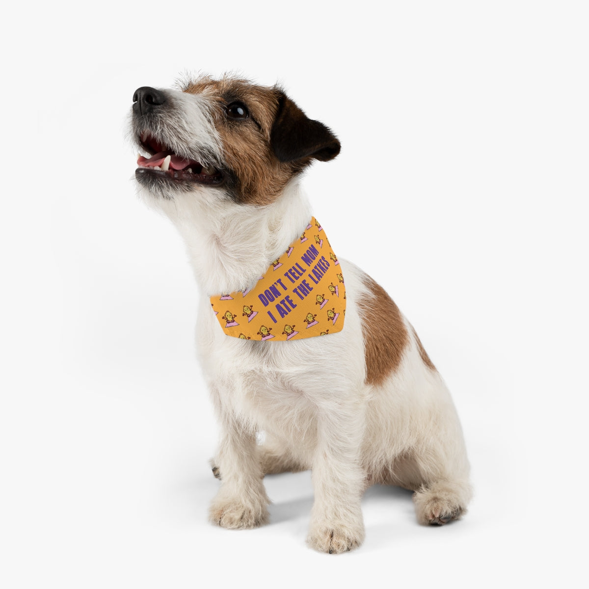 Don't Tell Mom Dog Bandana Collar