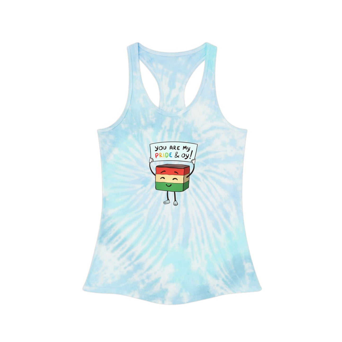 Women's Pride & Oy Tie Dye Tank