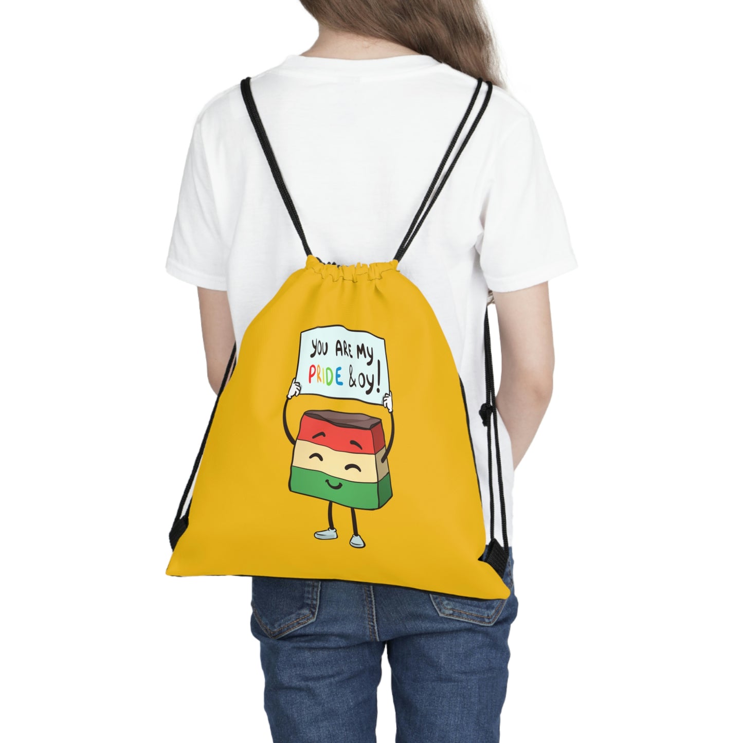 Pride & Oy Drawstring Bag