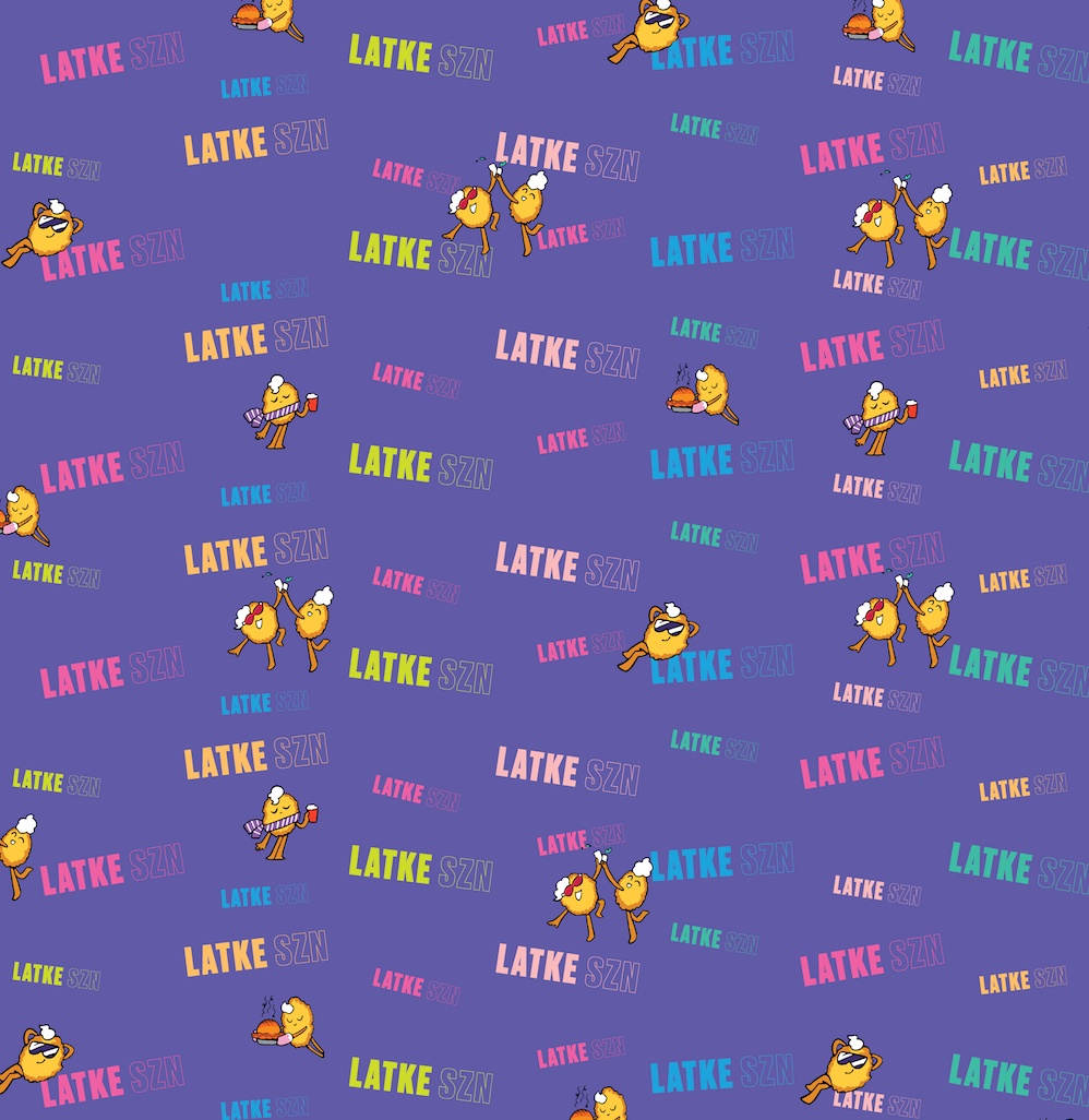 Hanukkah Wrapping Paper