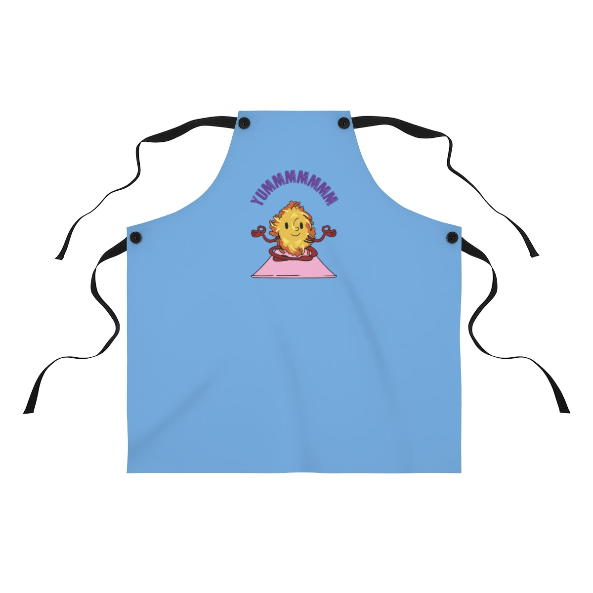 Funny Hanukkah Apron - Latke on a Yoga Mat | Menschions