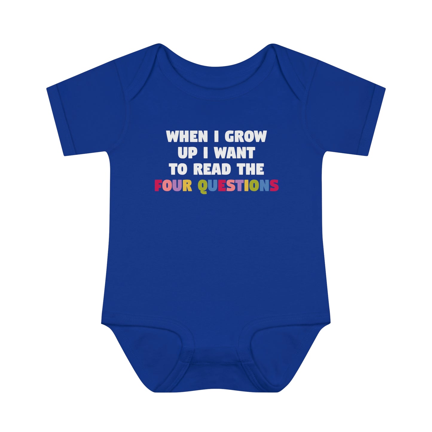 The Four Questions Onesie