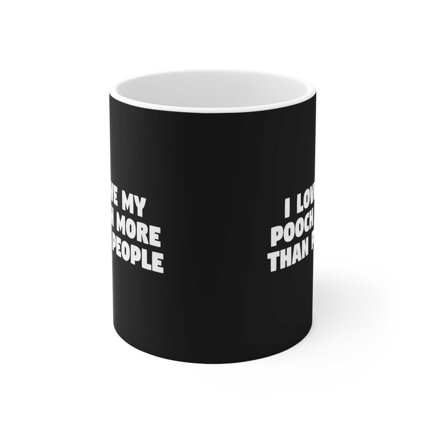 Pooch Over People Mug