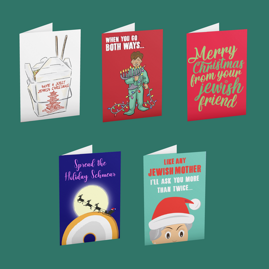 The Chrismukkah Pack - 5 Card Gift Set