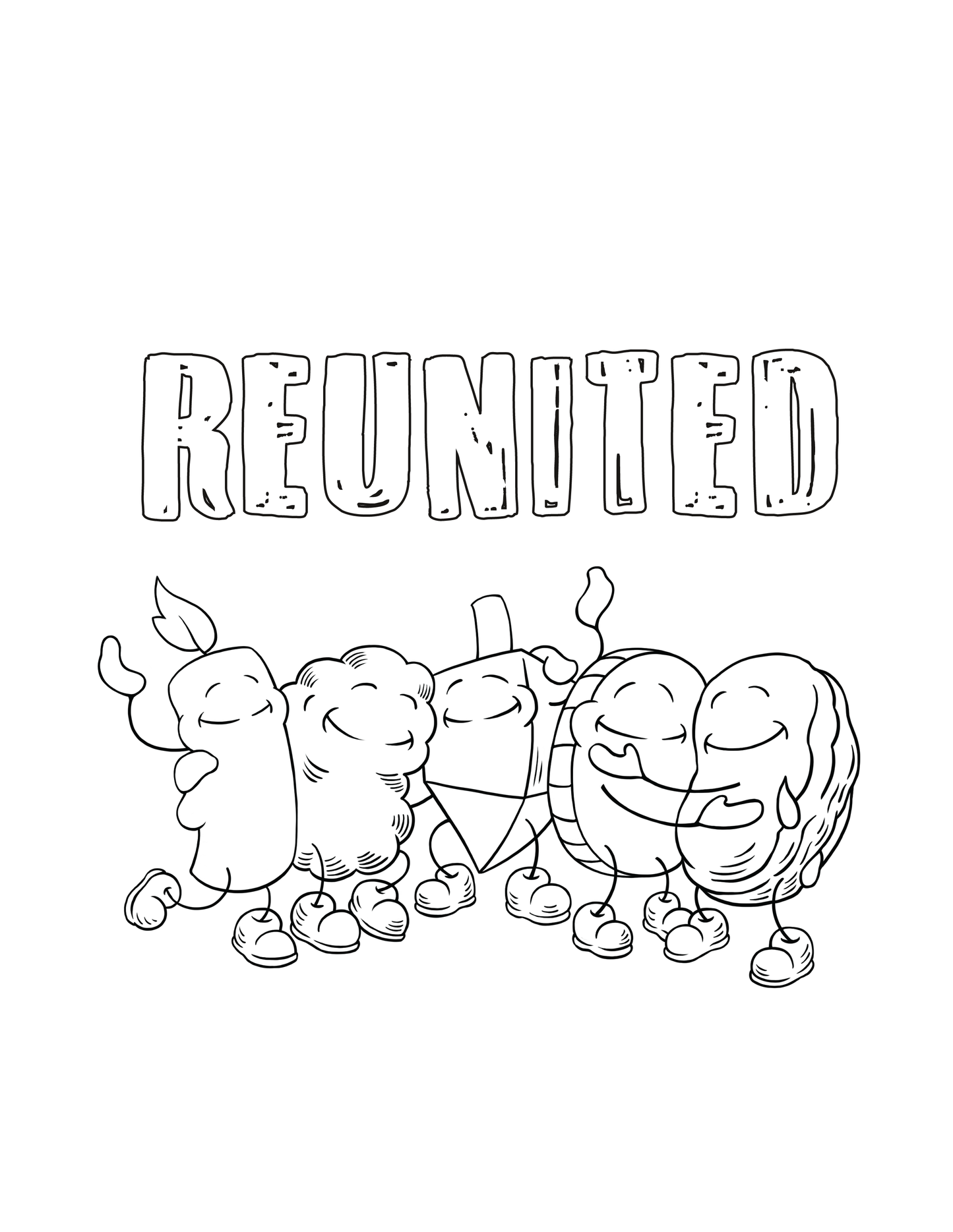 Downloadable Hanukkah Coloring Book