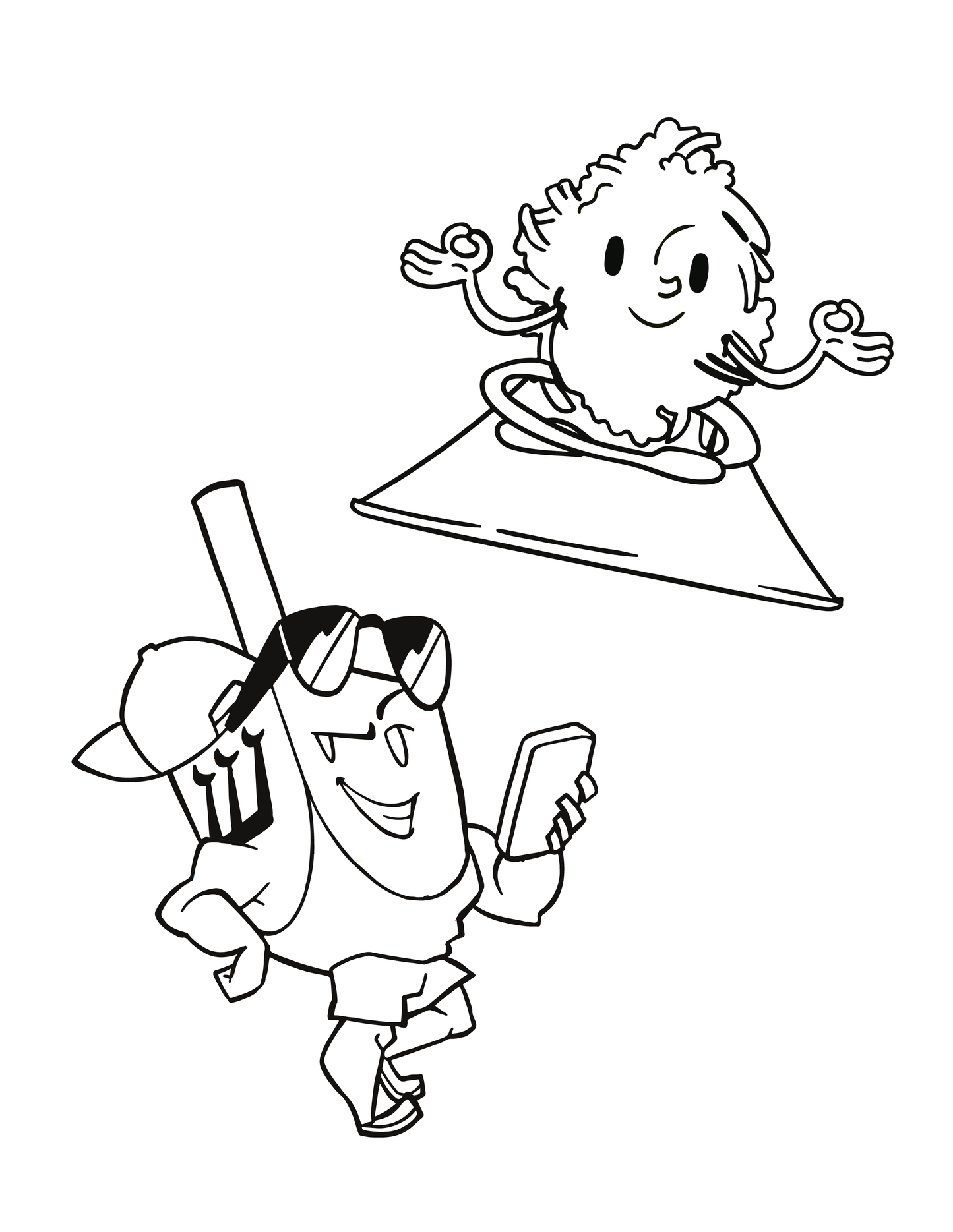 Downloadable Hanukkah Coloring Book