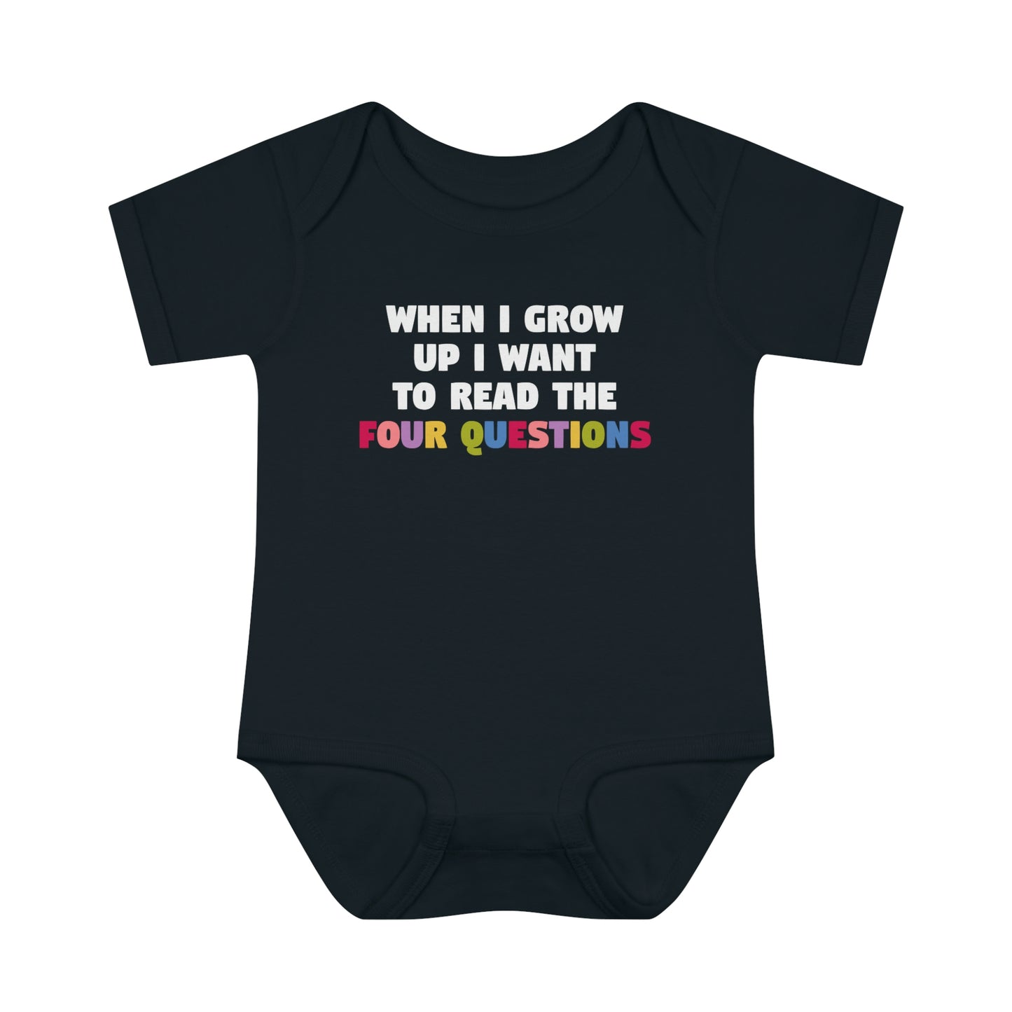 The Four Questions Onesie