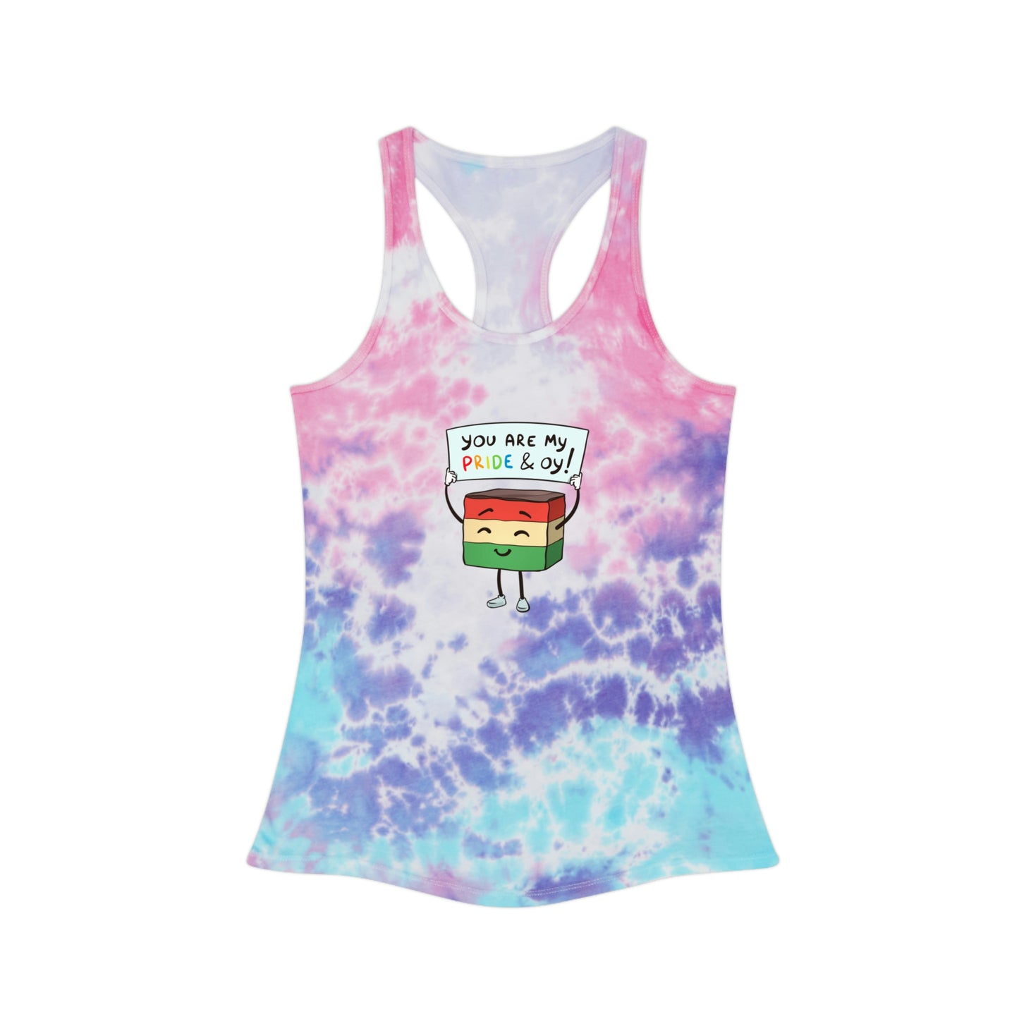 Women's Pride & Oy Tie Dye Tank