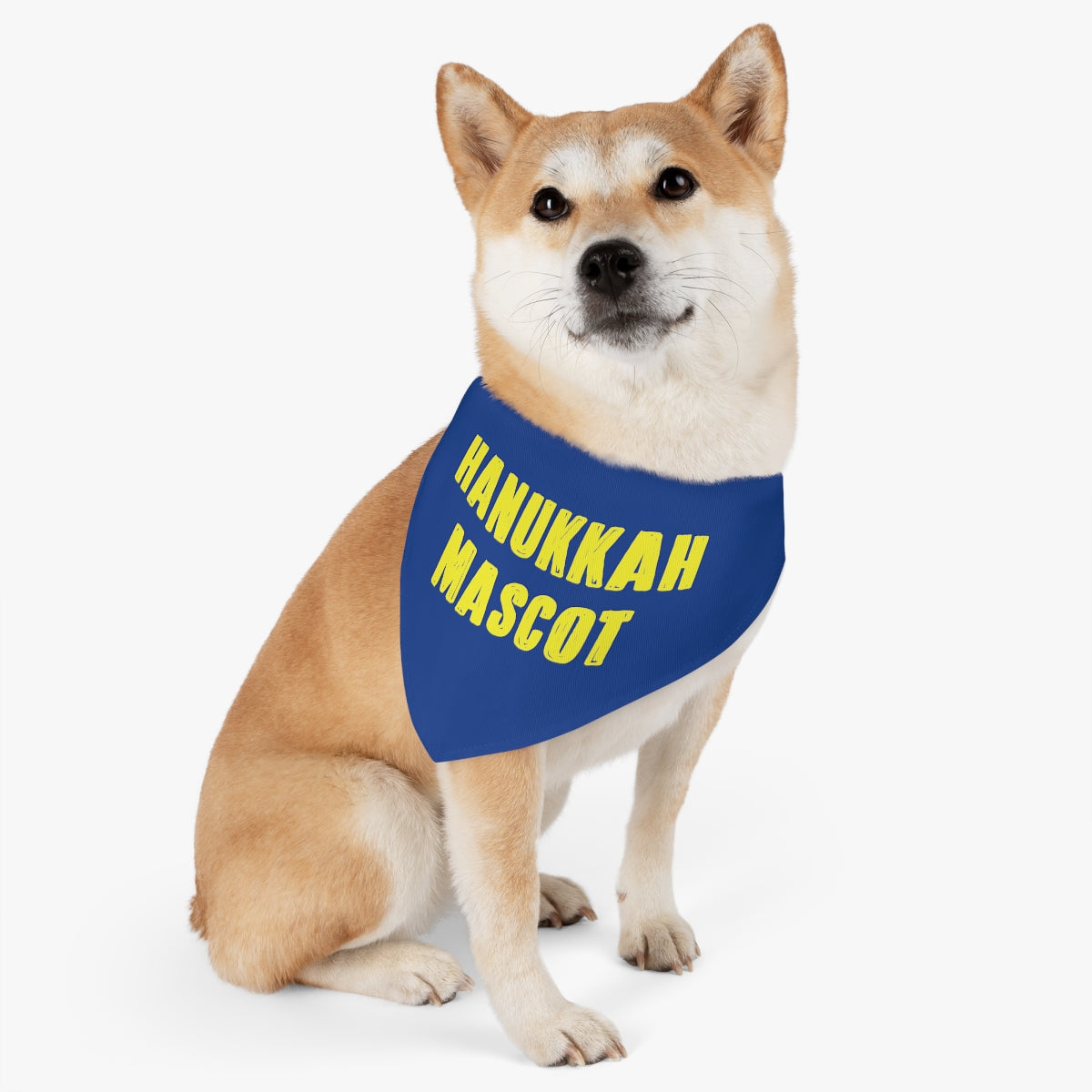Hanukkah Mascot Dog Bandana Collar