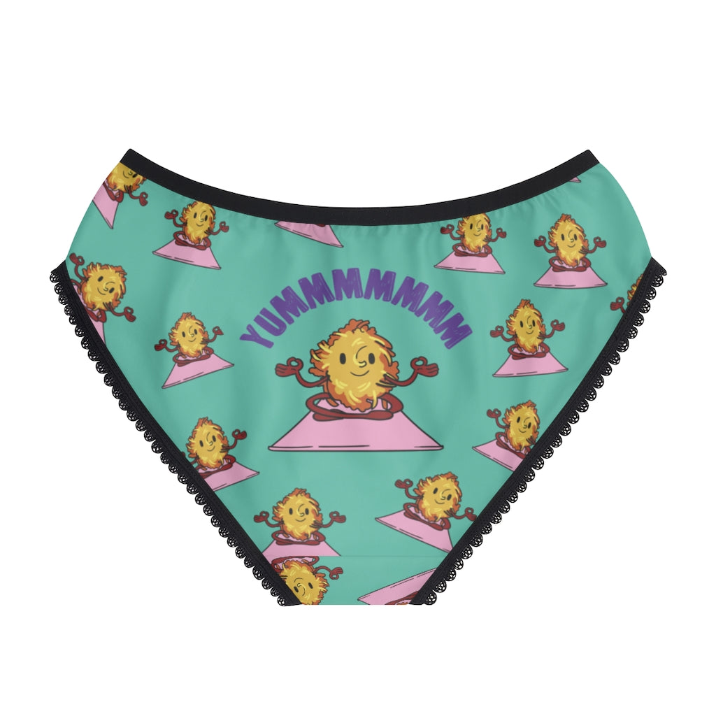 Funny Hanukkah Gift - Yummm Latke Women's Underwear | Menschions XS / Green Funny Hanukkah Gift - Yummm Latke Women's Underwear | Menschions XS / Green