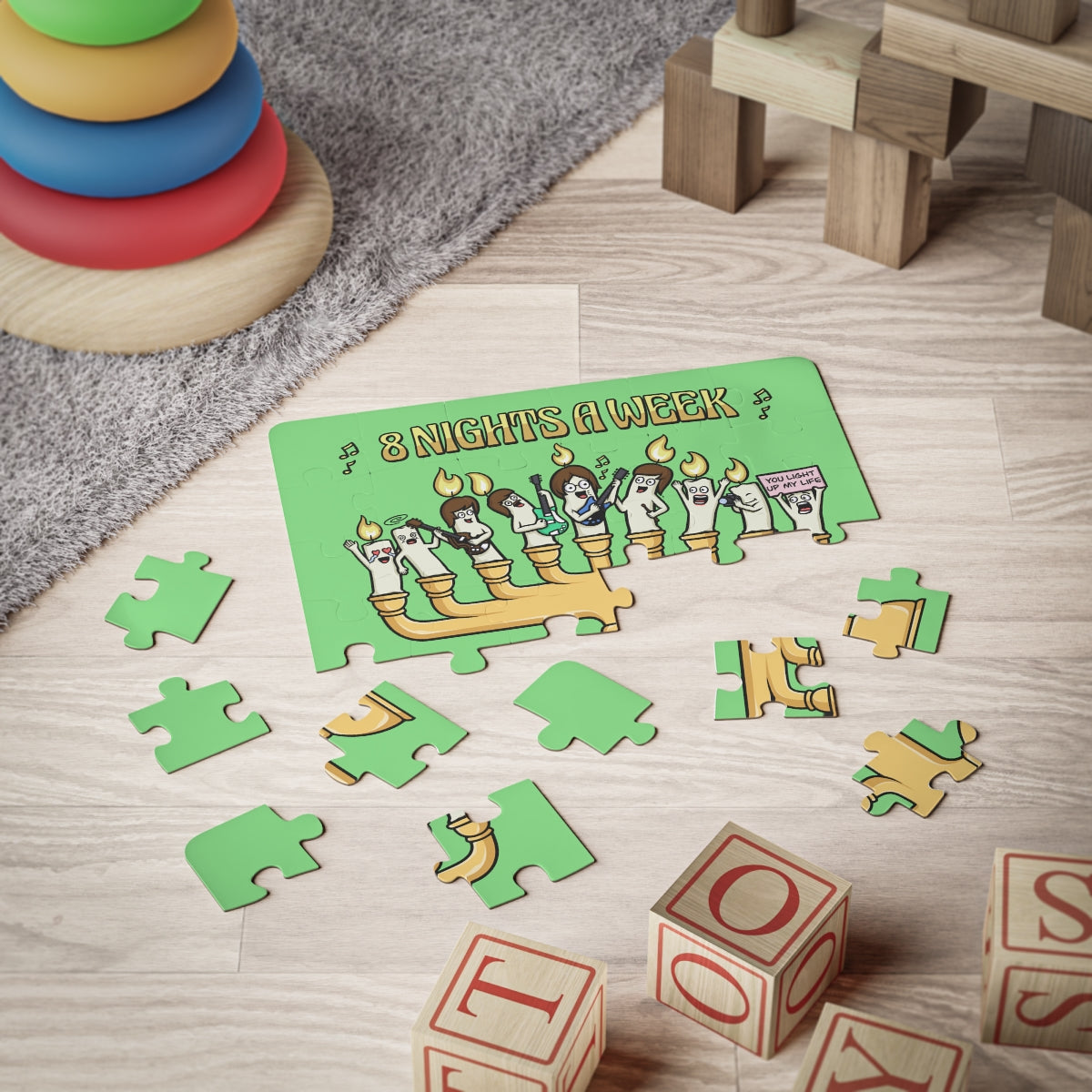 8 Nights A Week 30-Piece Puzzle