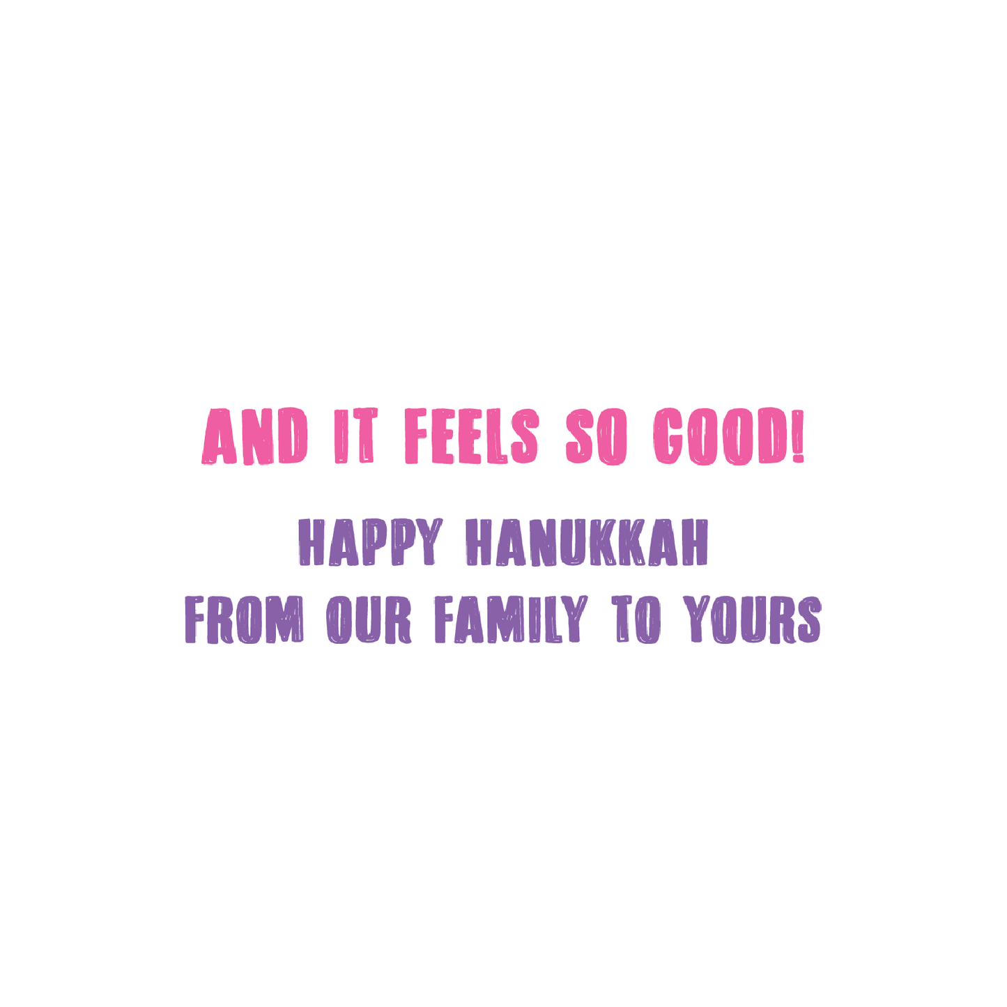 Reunited Hanukkah Card - Cute Hanukkah Card by Menschions