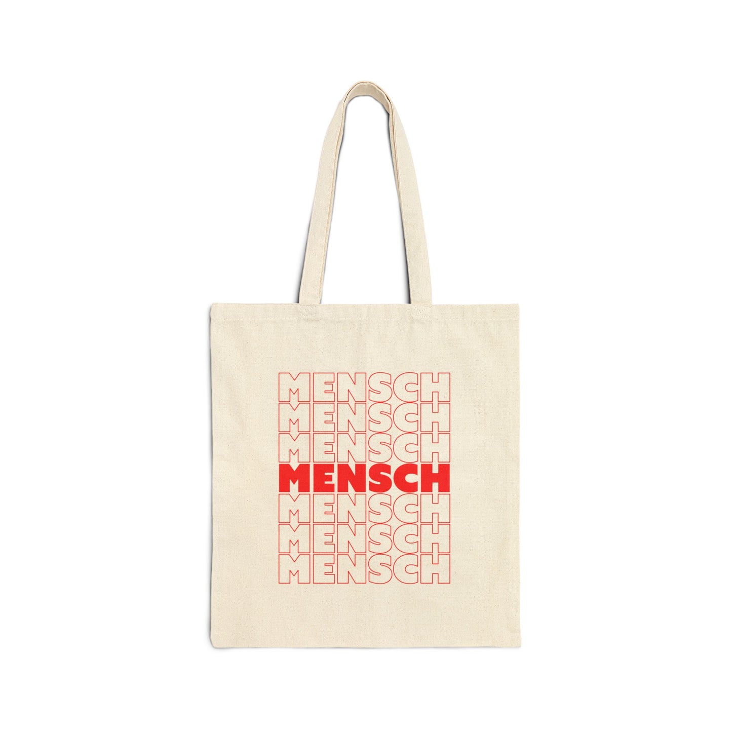 Mensch Tote Bag
