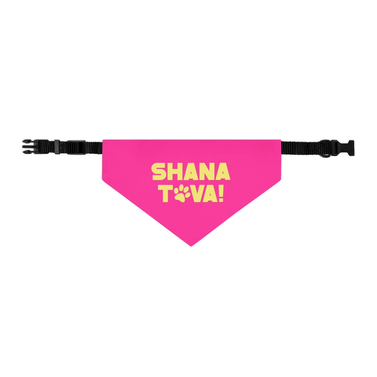 Shana Tova Dog Bandana (Pink)