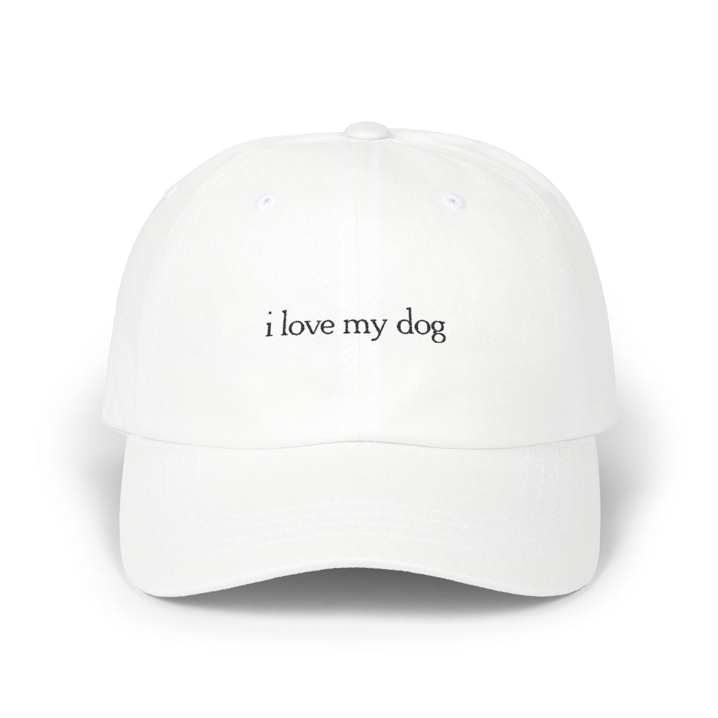 I Love My Dog Hat