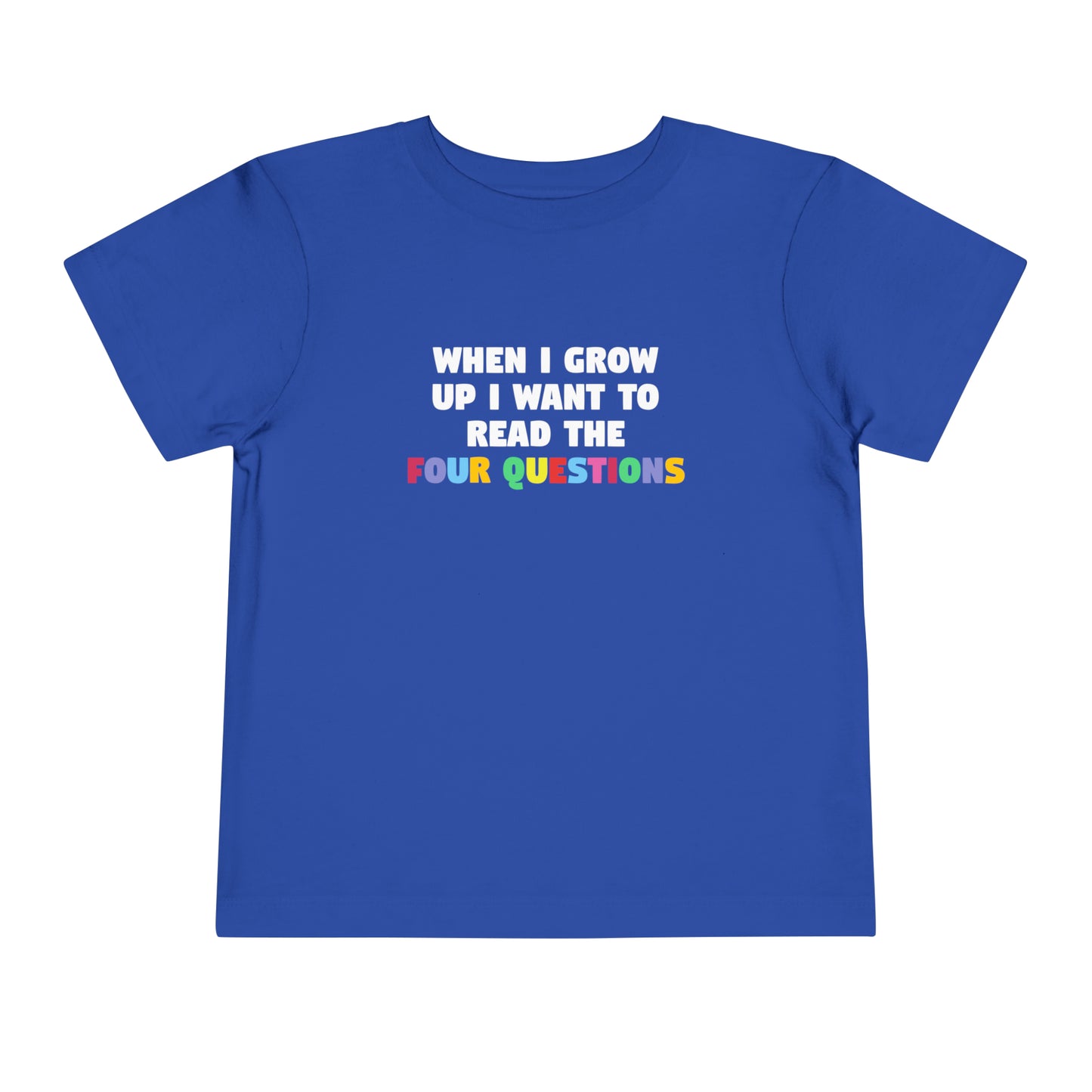 The Four Questions Toddler T-shirt