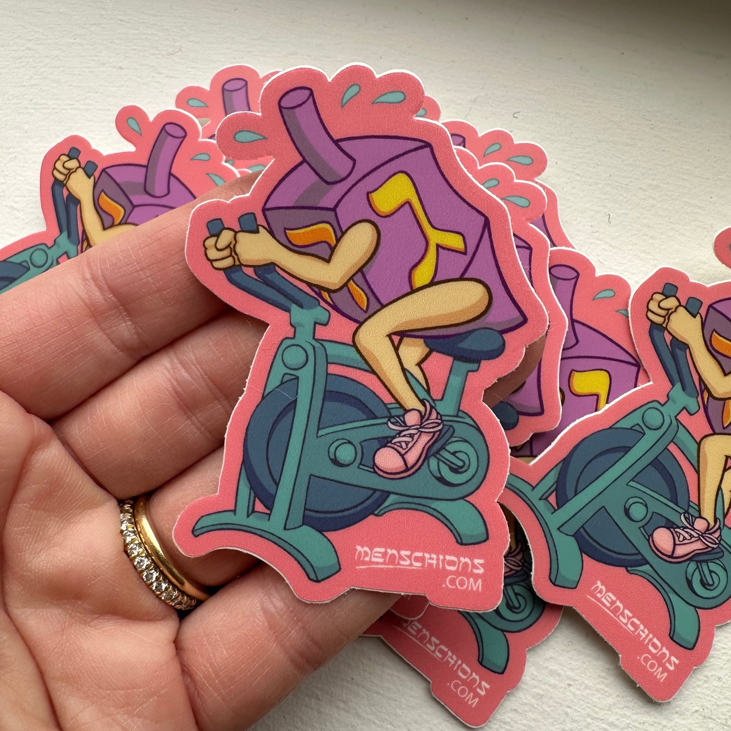 Spinning Hanukkah Sticker