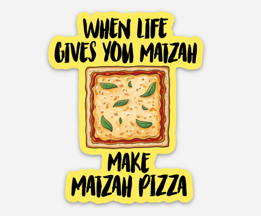 Matzah Pizza Sticker
