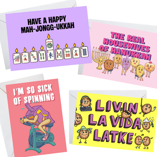 The Hanuk-Cutie Pack - 4 Card Gift Set