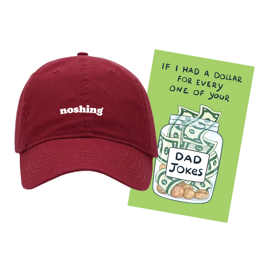 Yiddish Dad Hats & Card Collab
