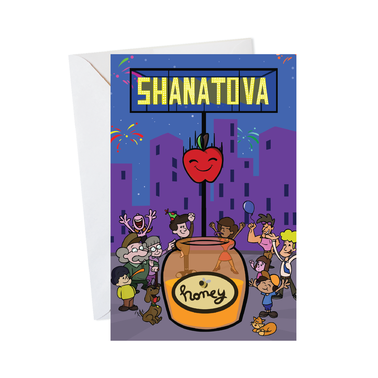 Rosh Hashanah Cards - 4 Card Gift Set