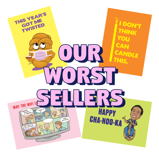 Our Worst Sellers - 4 Card Gift Set