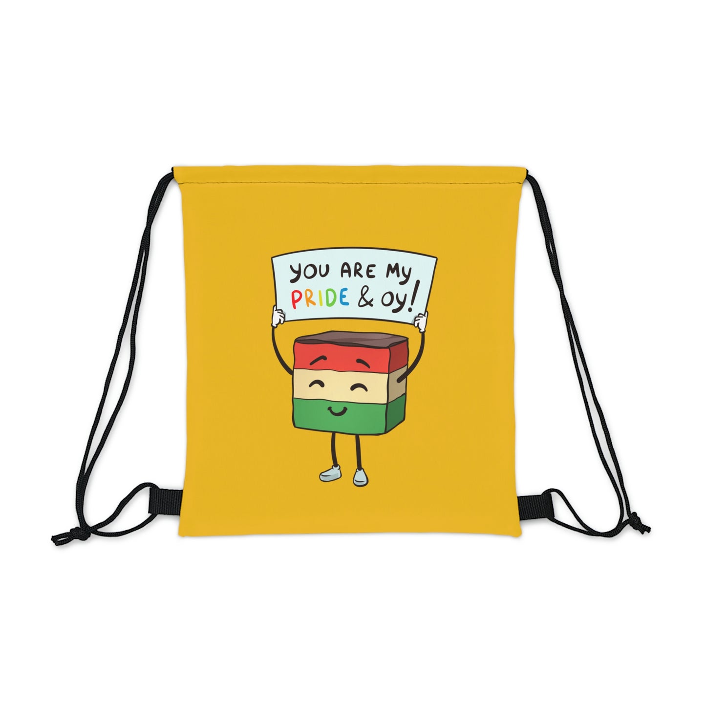 Pride & Oy Drawstring Bag